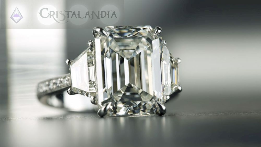 Diamantes talla esmeralda